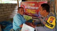 Polsek Labuapi Distribusikan Bantuan Gizi di Karang Bongkot
