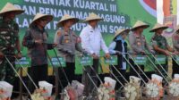 Ketahanan Pangan NTB, Polda dan Pemda Tanam Jagung Serentak di Lombok Barat