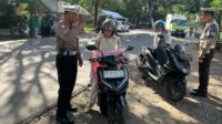 Operasi Patuh Rinjani 2025 Polres Lombok Barat Tindak Puluhan Pelanggar di Kediri