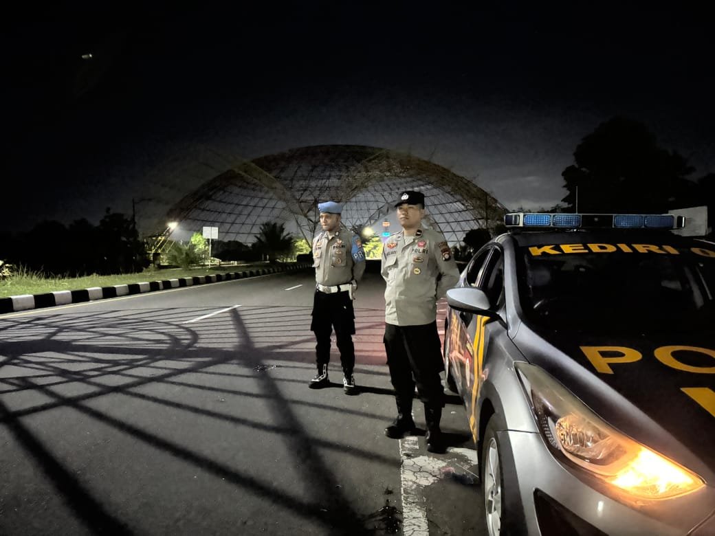 Polsek Kediri Intensifkan Patroli Blue Light di Jalur Rawan BIL Lombok Barat