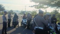 Satlantas Lombok Barat Gelar Operasi Patuh, Fokus Disiplin Pengendara Roda Dua