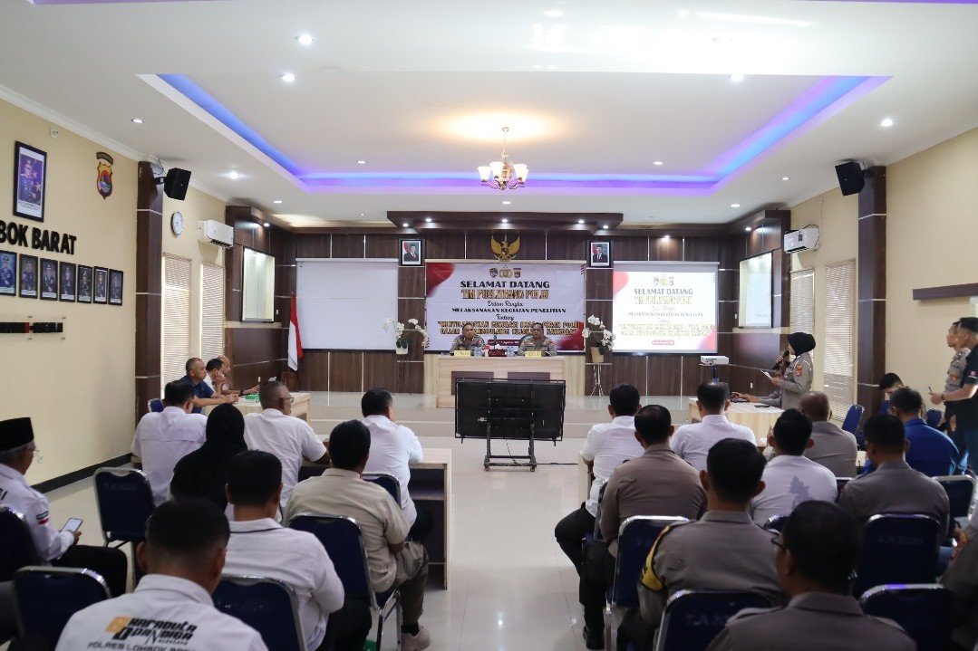 Puslitbang Polri Perkuat Strategi Pemberantasan Narkoba di Lombok Barat