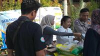 Bulog NTB dan Polres Lombok Barat Pastikan Ketersediaan Pangan Murah di Kediri