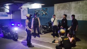 Aksi Tegas Sat Samapta Lombok Barat Redam Balap Liar di Bypass